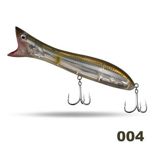 เหยื่อปลอม Hunthouse สำหรับตก<span class=keywords><strong>ปลา</strong></span>ทะเล แบบลอย<span class=keywords><strong>ผิวน้ำ</strong></span> ขนาด 195 มม. น้ำหนัก 111 กรัม รุ่น Gt Popper เหยื่อแข็งแบบลอย<span class=keywords><strong>ผิวน้ำ</strong></span> สำหรับตก<span class=keywords><strong>ปลา</strong></span>บน<span class=keywords><strong>ผิวน้ำ</strong></span> - Product Image 1