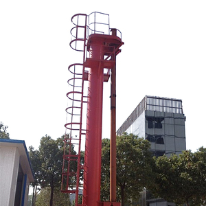 Tour de surveillance incendie en acier rouge pour port/terminal, plateforme de 6 à 30 m - Product Image 5
