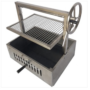 <span class=keywords><strong>Parrilla</strong></span> <span class=keywords><strong>de</strong></span> acero inoxidable, altura ajustable, para madera o carbón, <span class=keywords><strong>Argentina</strong></span> - Product Image 3