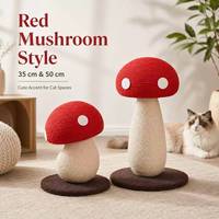 Vente en gros : Griffoir pour chat en forme de champignon en jute, mobilier décoratif d'intérieur pour chats, pour animaleries OEM ODM