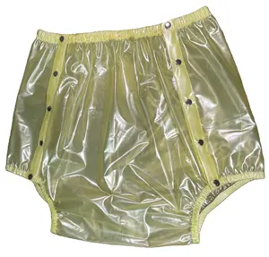 Hot selling reusable plastic incontinence waterproof pants PVCpants