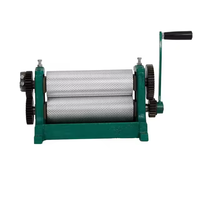CHINABEES Nouvelle machine manuelle à fondation de cire d'abeille en alliage d'aluminium HM-001 86*310mm, 45kg, garantie 1 an, vente chaude