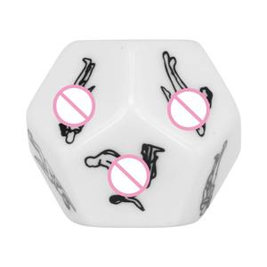 Jeu de dés de position de sexe d'<span class=keywords><strong>action</strong></span> de 25mm D12 jeu de société de dés de sexe de couple polyédrique - Product Image 4
