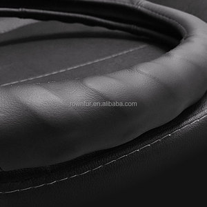 Accesorios interiores de automóviles de lujo OEM/ODM 38cm PVC antideslizante cubierta del <span class=keywords><strong>volante</strong></span> del coche - Product Image 5