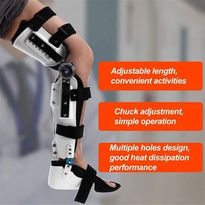 Đầu gối mắt cá chân chân hỗ trợ Brace exoskeleton orthosis nẹp chi dưới có thể điều chỉnh chân ổn định gãy xương phục hồi chức năng thiết bị - Product Image 5