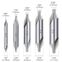 Outils de Offre Spéciale Hss M2 perceuse centrale Durable empêcher le glissement ensemble de forets centraux en acier à grande vitesse pour l'industrie