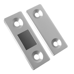 Ultra Thin Magnetic Door Catcher Cold Rolled Steel Minimalist Design For Cabinet Wardrobe <b>Sliding</b> Door Easy Installation LM-48 - Product Image 1