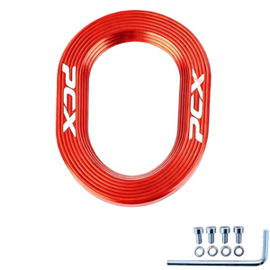 Cubierta Protectora Decorativa de Aleación de Aluminio para la Tapa del Escape de Motocicleta PCX160, Accesorio para Modificación del Escape - Product Image 1