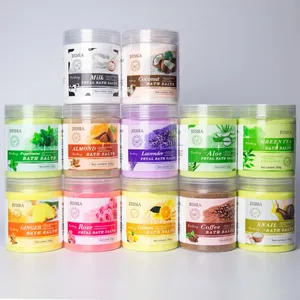 Custom Logo Skin Coconut Oil Lemon Low Moq Organic Lightening Coffee Salt Body Scrub Wholesale