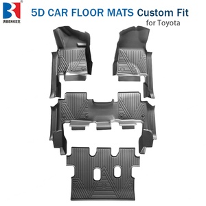 Tapis de voiture TPE sur mesure au prix d'usine pour Toyota LC200 |   Tapis de sol de voiture de qualité supérieure, protection intégrale, fournis par le fabricant - Product Image 1