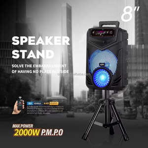 Altavoces Karaoke para Exteriores <span class=keywords><strong>NDR</strong></span> P44 P55 P66, Altavoz Bluetooth Portátil con Pantalla LED y Woofer de 8 Pulgadas - Product Image 6