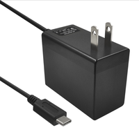 Adaptateur secteur de type C US EU UK, chargeur rapide PD pour N Switch NS Lite Oled Dock