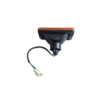 Lampu Penanda Samping Amber 24V Baru untuk Forklift, Trailer, Kendaraan Teknik, Lampu Sinyal Peringatan Posisi, Konektor Plug