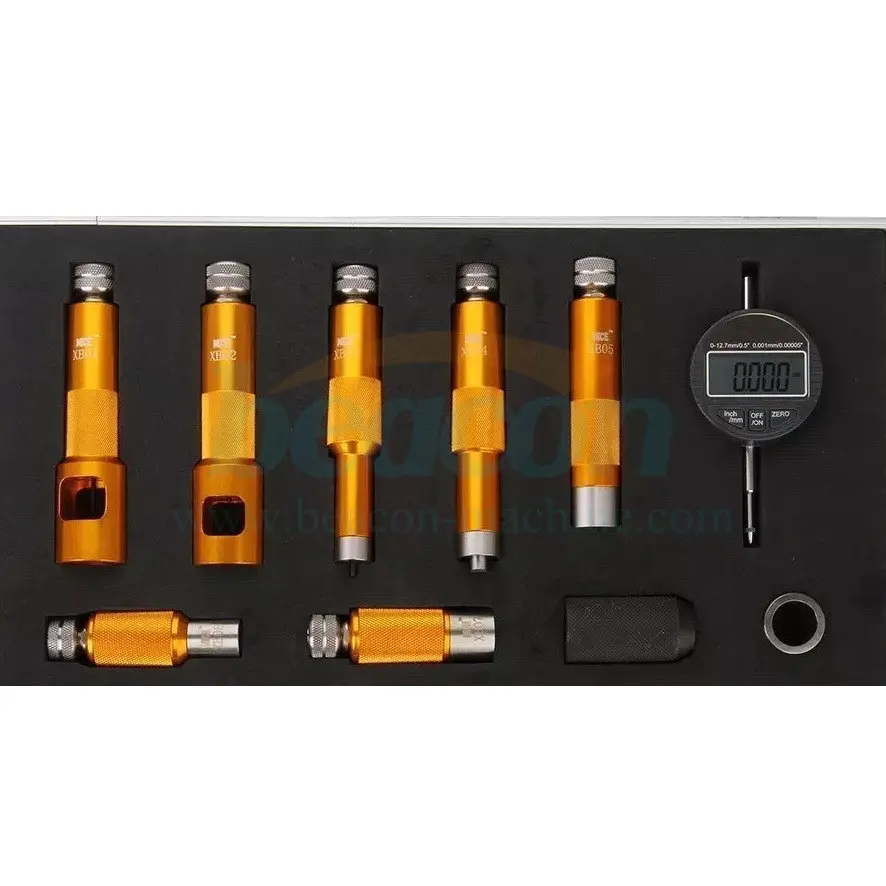 일반적인 레일 인젝터 밸브 측정 도구 키트 B0SCH /DENS0 디젤 인젝터 밸브 스트로크 측정 도구