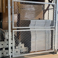 Panneau de treillis métallique expansé en acier au carbone robuste haute résistance pour grille de passerelle, couvercle de drainage et barrière de sécurité