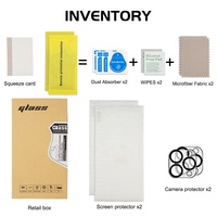 Protection d'écran en verre trempé anti-rayures 9H à prix de gros pour iPhone 17 16, protection d'écran intégrale pour iPhone 15 14 13 12