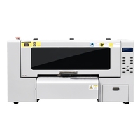 Impresora de Etiquetas de Inyección de Tinta UV EASY COLOR A3 de Doble Cabezal XP600, Nueva, Alta Precisión, 1 Año de Garantía, Transferencia Automática de Polvo por Calor