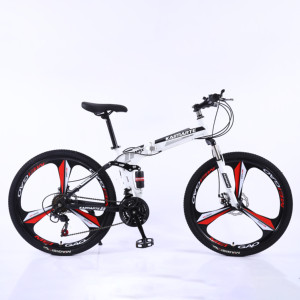 <span class=keywords><strong>Bicicleta</strong></span> <span class=keywords><strong>de</strong></span> <span class=keywords><strong>Montaña</strong></span> Plegable <span class=keywords><strong>de</strong></span> 24/26 Pulgadas con Ruedas Grandes, Cuadro <span class=keywords><strong>de</strong></span> <span class=keywords><strong>Carbono</strong></span>/Acero - Product Image 5
