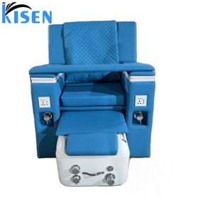 Kisen Funky Beauty Salon Furniture Equipment No Pump Massage Luxury Spa Recliner Pedicure Chair Cheap for Sale - Product Image 5