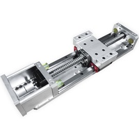Módulo de guía lineal, mesa pórtico, eje transversal, husillo de bolas eléctrico, plataforma deslizante compacta, aluminio 606, KR60F