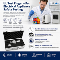 -100 Articulated Bending Finger Probe Stainless Steel 304 High Accuracy UL60335 UL476 UL1026 UL5076 Electrical Testing
