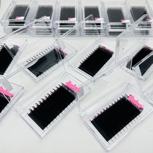 Bán buôn 0.05 CC 8mm-25mm khối lượng Nga mở rộng lông mi pesta như Matte Đen Mink lông mi 0.03 Cashmere Lash khay - Product Image 6