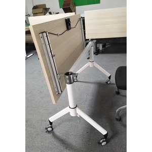 Conference Folding <b>Table</b> 1500*660*750 H MDF <b>Foldable</b> Office Furniture - Product Image 3