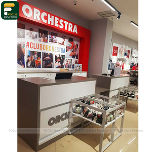 Expositor de Ropa Moderno de Primera Calidad para Tiendas, Mueble de Pared, Mostrador de Caja - Product Image 5