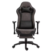 Meilleurs cadeaux, jouets robots gratuits pour garçons et filles, fauteuil de jeu en cuir PU imitation daim, pas cher, avec massage et repose-pieds pour petit ami