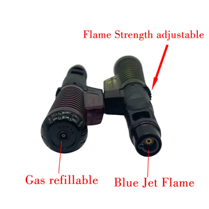 Bán buôn Xoay vòi phun nhựa nhẹ hơn có thể gửi lại đầy khí ngoài trời màu xanh ngọn lửa khí nhẹ hơn - Product Image 4