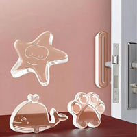 Accessoires de meubles Longshun, coussinets de porte d'armoire en silicone, anti-vibration, autocollants réutilisables, pour réfrigérateur, canapé, sur mesure