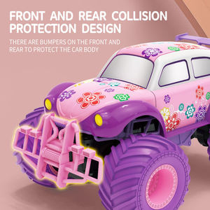 HUADA Gril regali rosa elettrico Off-Road grande ruota RC giocattoli ad alta velocità <span class=keywords><strong>viola</strong></span> camion telecomandati giocattoli per bambini - Product Image 2