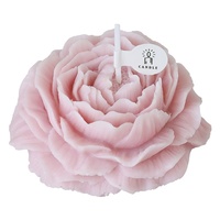 Lilin Aromaterapi Bentuk Bunga Peony Kreatif Grosir untuk Liburan, Thanksgiving, Paskah, dan Hari Ibu