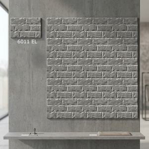 Precio más bajo Azulejos de pared esmaltados digitales de cerámica 25x37,5 cm Acabado mate 250x375 Diseño de elevación 10x15 Patrón en relieve - Product Image 3