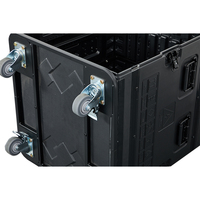 Boîte de rangement en plastique PE à prix d'usine, boîte à outils multifonctionnelle, étui pour écran LED, valise de transport verrouillable