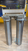 Filtre à eau de puits extérieur 20 pouces en acier inoxydable 304, boîtier Jumbo, grand débit, filtre à sédiments PP monocœur