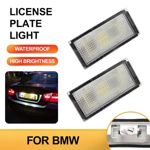 Pour <span class=keywords><strong>BMW</strong></span> série 7 E65 E66 berline 2001-2008 pièces automobiles blanc LED numéro <span class=keywords><strong>plaque</strong></span> d'<span class=keywords><strong>immatriculation</strong></span> lumières nouveau sans erreur feu arrière numéro ampoules - Product Image 2