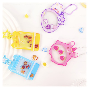 Personalized Cute Anime Keychains Custom Printed Acrylic Charms & Shaker Keychains