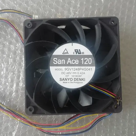 Sanyo Denki San Ace 120 negro de conversión de frecuencia DC ventilador de refrigeración modelo 9GV1248P4G041