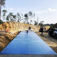 Báscula de Puente para Camiones de 80 Toneladas, Directo de Fábrica, 3*16m, Plataforma de Acero de 100 Toneladas