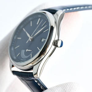 Montre automatique mécanique de luxe de style designer, en acier inoxydable, avec affichage de la date et chronographe - Product Image 5