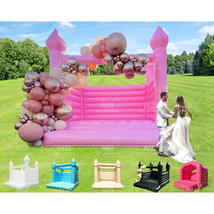 Commercial Luxury All White Wedding Bouncer Jumping Castle <b>Inflatable</b> <b>House</b> White Wedding Wedding <b>House</b> Commercial - Product Image 1