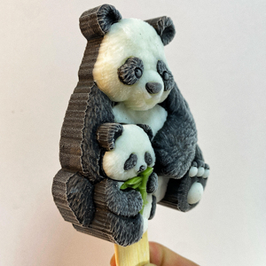 Crème glacée au lait fruitée en forme d'animal, vente en gros, exotique, OEM, 80g, boîte de crème glacée 3D en forme de panda, HALAL, durée de conservation de 18 mois - Product Image 6