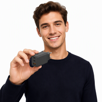 Chargeur mural GaN 65W, prise EU, USB-C PD 3.0, QC3.0, USB-A, adaptateur d'alimentation à charge rapide pour ordinateur portable, téléphone, tablette, voyage