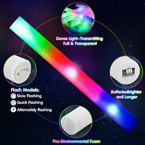 Concert Light Stick Electronic Led Colorful Luminous Sponge Rod Foam Rod - Product Image 4