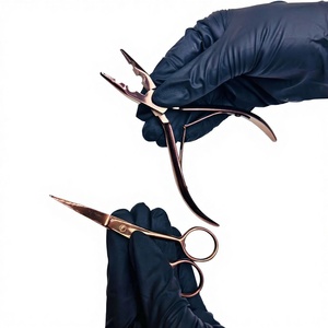 Ciseaux de coiffure professionnels bleus A1020 5,5'' 6'' en acier inoxydable japonais, tranchants pour la coiffure et l'utilisation en salon de barbier - Product Image 1