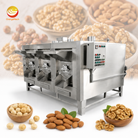 Machine de torréfaction continue ORME pour riz, céréales, blé, noix, fèves de cacao, arachides, petite capacité 50 kg, torréfacteur à tambour discontinu