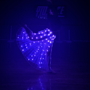 Nouvelle Conception, Jupe Lumineuse LED à Télécommande, Costumes de Danse du Ventre, Robe de Scène pour Mariage, Accessoires de Fête en Club pour Femmes - Product Image 2
