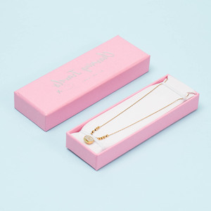 Biểu Tượng Tùy Chỉnh Tái Chế Đồ Trang Sức Bông Tai Nhẫn Hộp Quà Tặng Giấy Cứng Nhắc Hộp Đồ Trang Sức Với Miếng Bọt Biển Chèn - Product Image 3