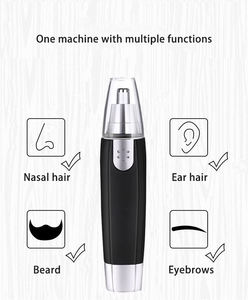 Implemento <span class=keywords><strong>de</strong></span> lana <span class=keywords><strong>nasal</strong></span> para hombre <span class=keywords><strong>de</strong></span> alta calidad y bajo precio, recortador <span class=keywords><strong>de</strong></span> pelo <span class=keywords><strong>de</strong></span> nariz eléctrico portátil para uso doméstico - Product Image 3